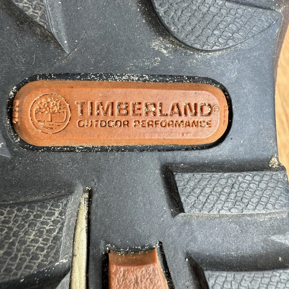 Timberland Smartwool Shoes Mens Size 12 Tan Leather Hiking Camping
